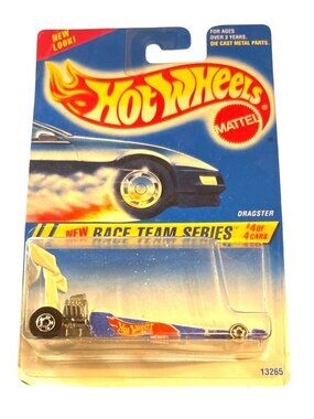 2/$12 Vintage Die Cast Hot Wheels Dragster Race Team Series 1326 Collectible Car